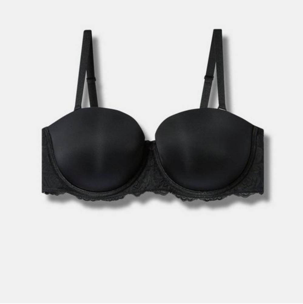Strapless bra